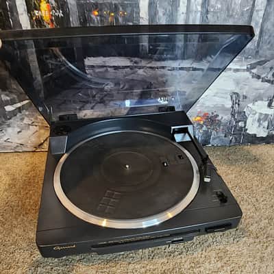 Garrard Garrard 1212 is a vintage, fully automatic belt-drive turntable 90s  - Black image 10