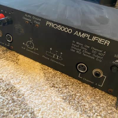BIG SUMMER BLOWOUT// Hafler PRO 5000 Power Amifier image 12