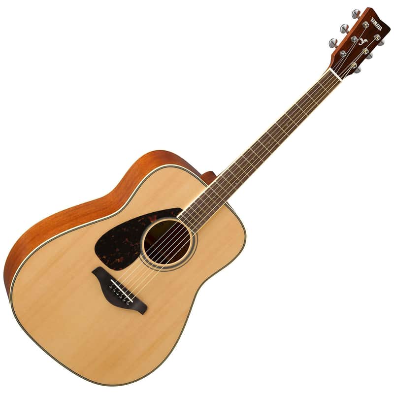 Yamaha FG820L Folk Acoustic Guitar (Left-Handed) Natural | Reverb