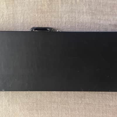 Vintage 1970’s Yamaha Hardshell Guitar Case Black Tolex with Green Interior May Fit SX SC SF SG SL Strat image 10