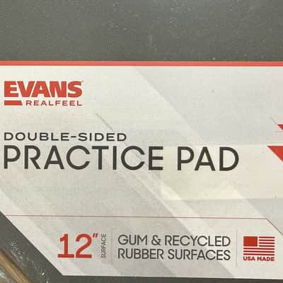 12" Real Feel Practice Pad Double Sided image 3