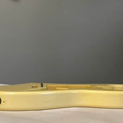 1986 Japan Charvel Jackson Import Model 3 Aged Pearl White Guitar Body Kahler Ready image 24