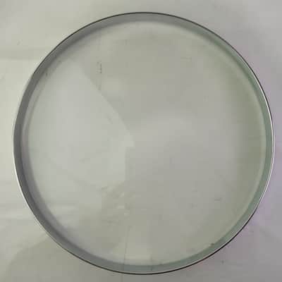 Leedy 11" Single-Flange Tom Drum Batter Rim/Hoop Brass COB Chrome Vintage 2.3mm image 4