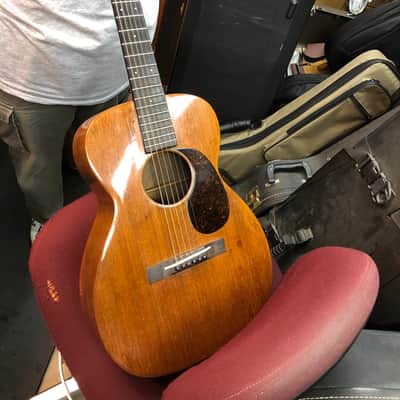 Martin O-17 guitar - 1934 - Pre War 0-17 All Mahogany - custom Cedar Creek tweed case - restored by image 5