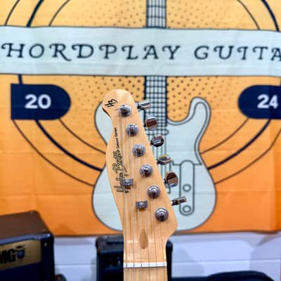 ✨ Harley Benton TE-90FLT VW Deluxe Series Vintage White~ Tele ‘Cabronita’ ✨ image 13