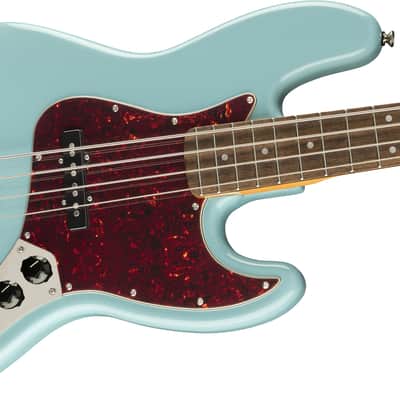 Squier Classic Vibe '60s Jazz Bass Laurel FB Daphne Blue image 4