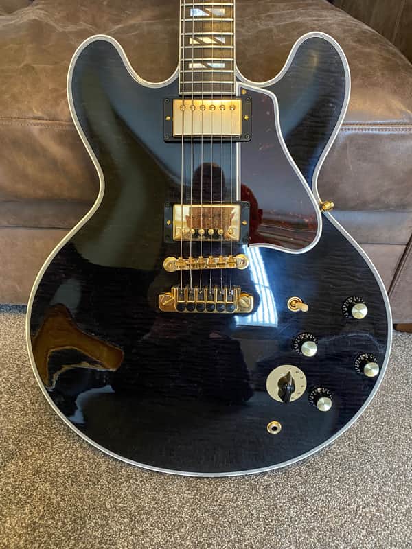 Gibson Custom Shop ES355 Lucille Legacy 2021 - Transparent Ebony