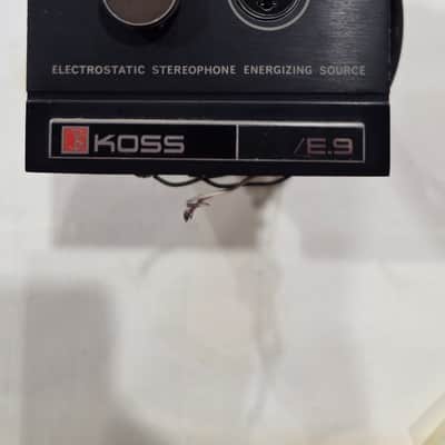 Koss E9 1980s - Black image 1