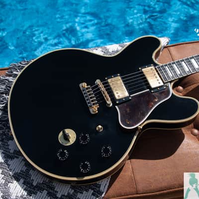 1989 Gibson ES-355 BB King Lucille - Ebony Fretboard - TONS of MOJO - New Frets & Pro Set Up w Perfect Action/Intonation! image 9