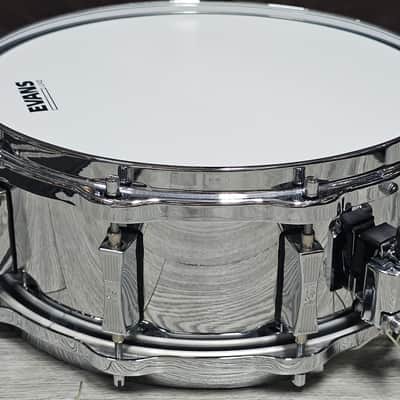Sonor SSD 1455 STS 14"x 5.5" Steve Smith Signature 14x5.5" Cast Steel Snare With Hella Die Cast Hoops image 8
