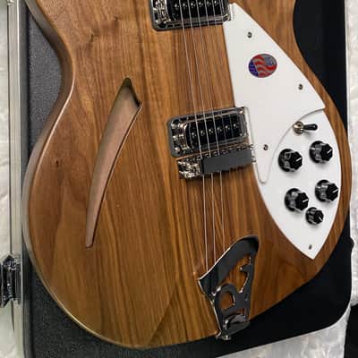 NEW! Rickenbacker 330W Walnut - Semi Hollow Electric Guitar - Authorized Dealer - 7lbs - G07465 image 6