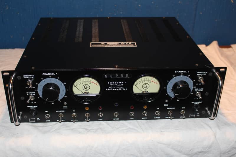 Groove Tubes SuPre Stereo Unit Vaccum Tube Microphone & Instrument Preamplifier image 1