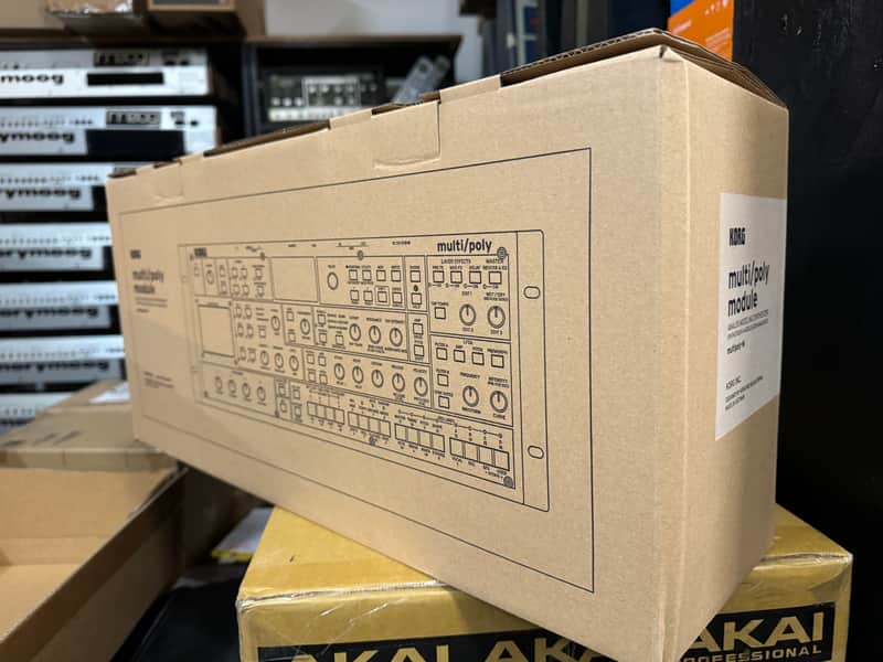Korg MultipolyM Multi Poly M Analog Modeling Synthesizer Module //ARMENS// image 1