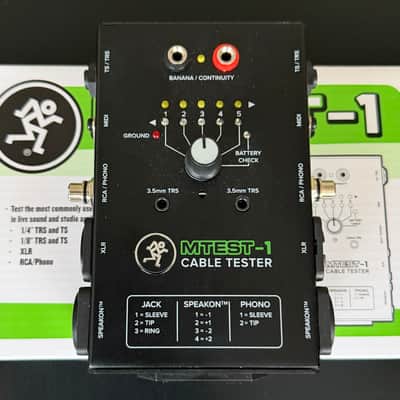 Mackie MTEST-1 Cable Tester image 2