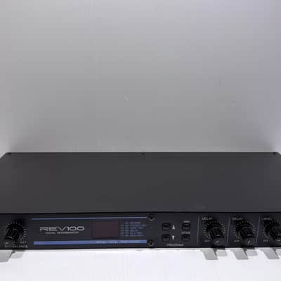Yamaha REV100 Digital Reverberator 1990s - Black image 1