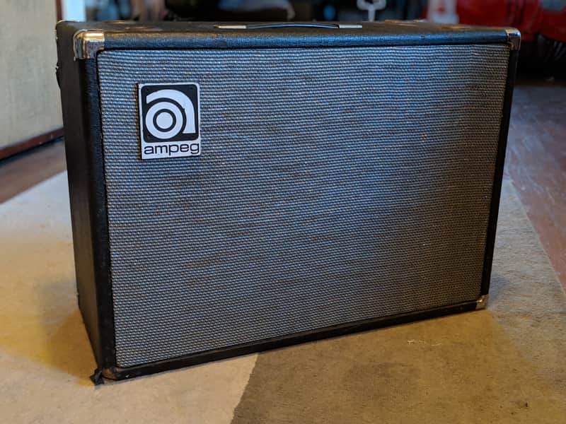 Ampeg VT-22 Extension Cabinet 1973 Black image 1