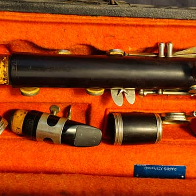 Clarinet Couesnon Monopole Conservatoires Eb (Mib) Rare Good State image 21
