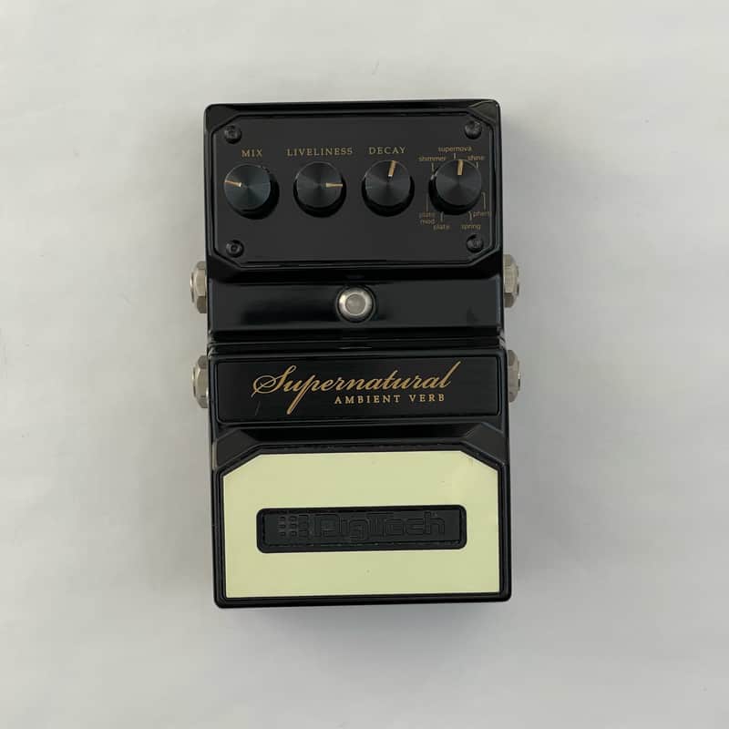 DigiTech Supernatural Ambient Stereo Reverb 2010s - Black image 1