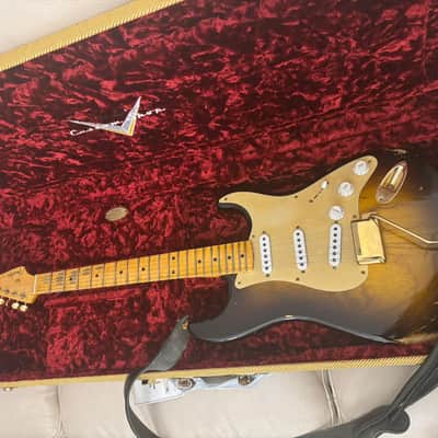 Fender Fender 55 Strat Bone Tone WF2CS Relic 2023 - Sunburst image 5