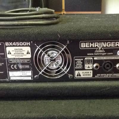 Behringer Ultrabass BX4500H Bass Amp Head image 4