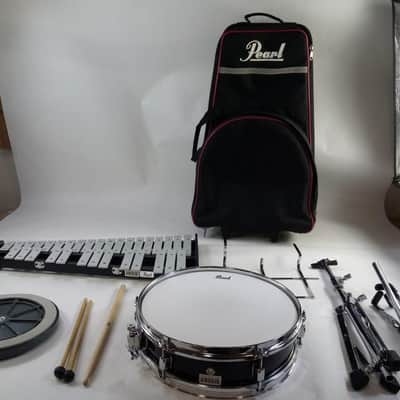 Pearl PL910C Educational Snare and Bell Kit with Rolling Cart image 8