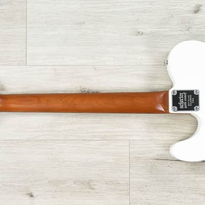 Mint Schecter 1732 Nick Johnston Signature PT Guitar, Ebony Fretboard, Atomic Snow image 7