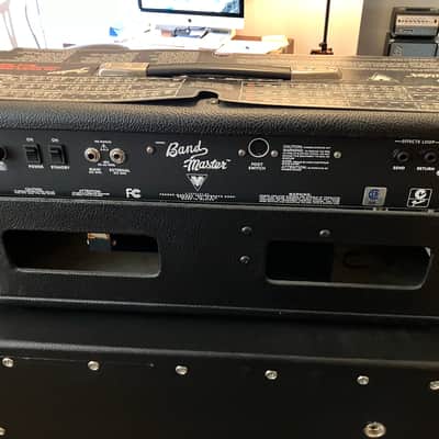 Fender Band-Master VM Vintage Modified 2-Channel 40-Watt Guitar Amp Head w/ 2-12 Celestion Tall Cabinet 2009 - 2012 image 10