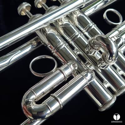 Immagine Bach Stradivarius C 180SL- 229 Chicago large lightweight trumpet case mouthpiece  gamonbrass - 13