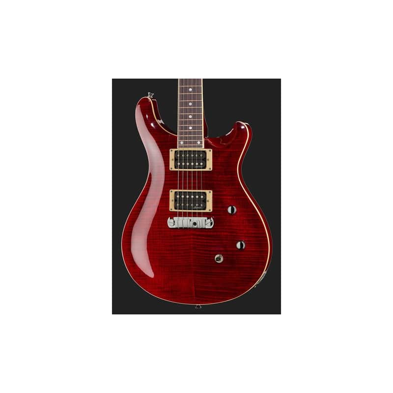 Harley Benton CST-24 DLX Black Cherry Flame | Reverb