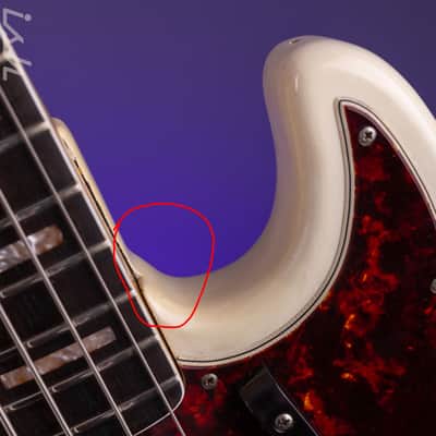 1966 Fender Jazz Bass Refin White image 15