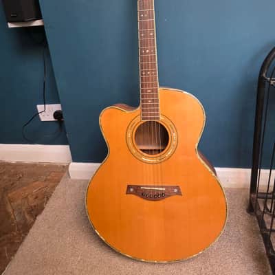 Tanglewood left handed acoustic Tw58 L11 1999 - Blonde image 9