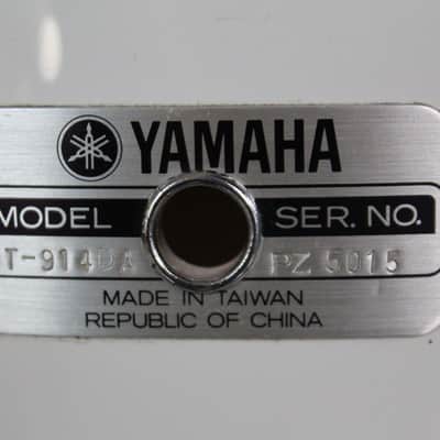 Yamaha 9000 Series Drum Set 13/14/15/18/24 1970s White image 13