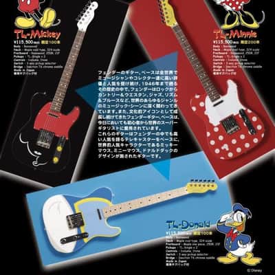 Fender Telecaster 1962 Reissue Japan MINNIE signature image 5