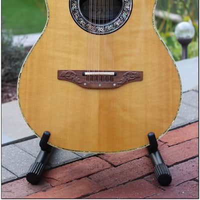 Ovation Custom Legend 12 String - 1658 1981 Natural Gloss image 4