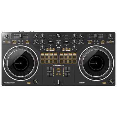 Pioneer DJ DDJ-REV1 Scratch 2-Channel DJ Controller w Case & Decksaver Cover image 2