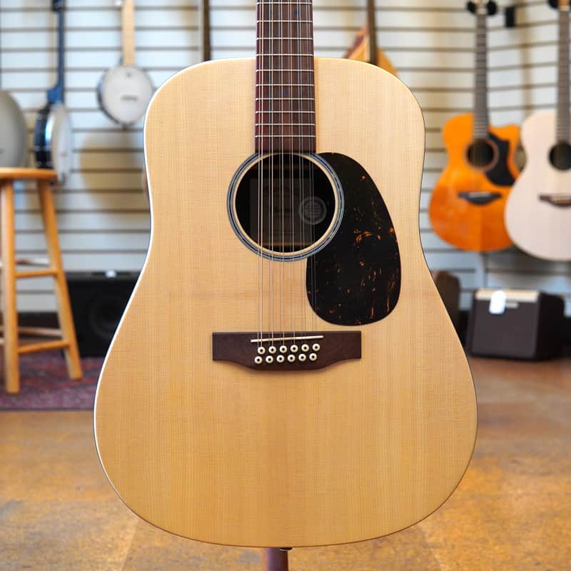 Martin D-X2E 12-String Dreadnought Acoustic-electric Guitar Brazilian Rosewood Pattern w/Padded Gig Bag image 1