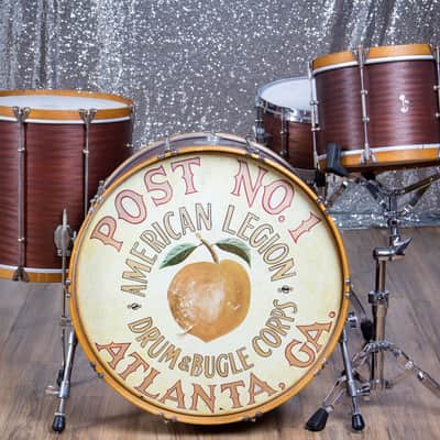 Palmetto Drums Custom built for Brit Turner 2017 Matte Mahogony image 1