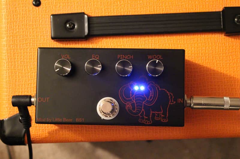 Little Bear BS1 Woolly Mammoth Bass Fuzz Pedal Zvex Clone | Reverb