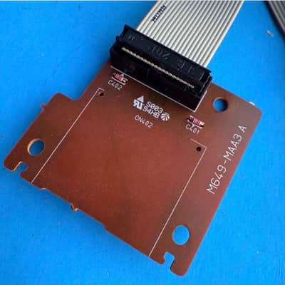 CASIO LK-92TV Lighting Keyboard Part: SmartMedia Card Slot Board PCB M649-MAA3 image 8