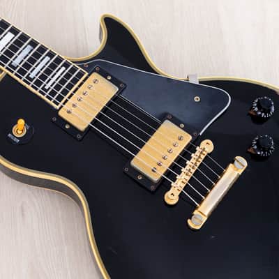 1992 Gibson Pre-Historic ‘57 Les Paul Custom Black Beauty LPB7 w/ '57 Classic PAFs & Case image 9