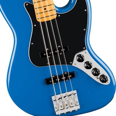 Fender Player II Modified Active Jazz Electric Bass, Maple Fingerboard, Electric Blue image 2