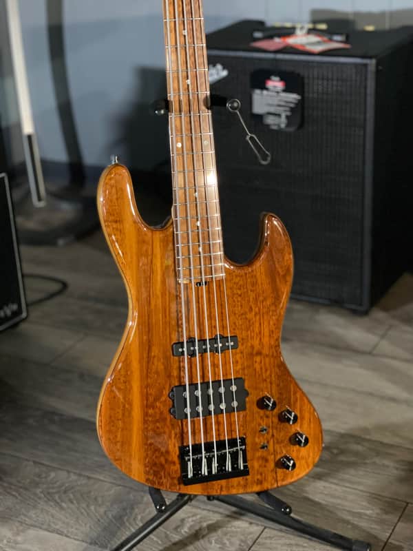 Sadowsky MasterBuilt 21-Fret M/M Bass, Limited Edition 2022 Natural Transparent High Gloss image 1