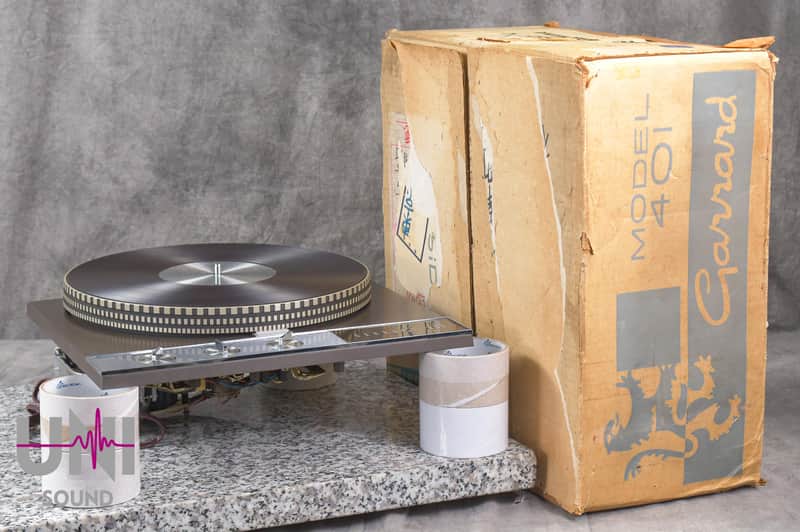 GARRARD MODEL 401 Idler Drive Turntable in Very Good Condition