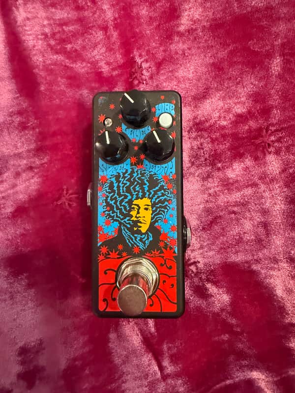 Dunlop JHMS3 Authentic Hendrix '68 Shrine Series Uni-Vibe 2023 - Present - Black / Red / Blue image 1