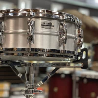YAMAHA RAS-1455 14X5.5 RECORDING CUSTOM ALUMINUM SNARE DRUM - FLOOR MODEL image 3