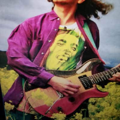 Paul Reed Smith Custom 24 "Rasta" 10 Top 1992 1 of 10 Mexi Flag finish made to Carlos Santana specs image 13