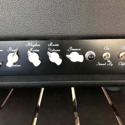 Landry Amps PLX+ Plexi 50 Watt Head with NOS Mullard Mustard Caps image 4