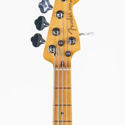 Fender American Ultra II Jazz Bass V with Maple Fretboard - Sinister Red image 10