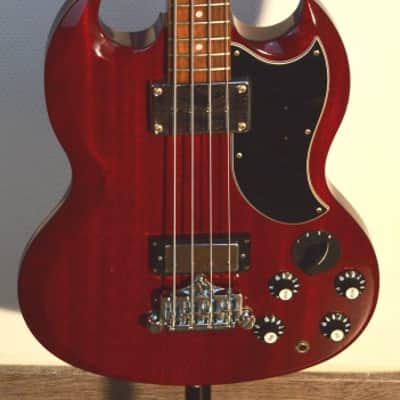 Orville SG Bass EB-3 1998 Heritage Cherry image 1