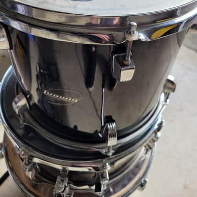 Ludwig Accent CS Custom Drum Rack Tom Black 12" image 1